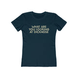 What Are You Looking At Dicknose 1985 Vintage Women's T-Shirt