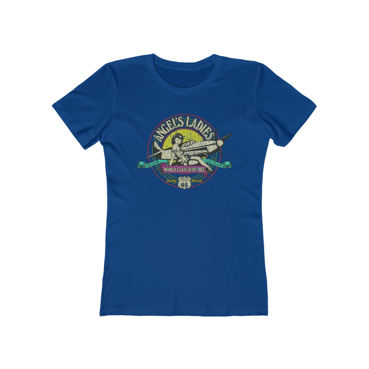 Angel’s Ladies Brothel 1997 Vintage Women's T-Shirt