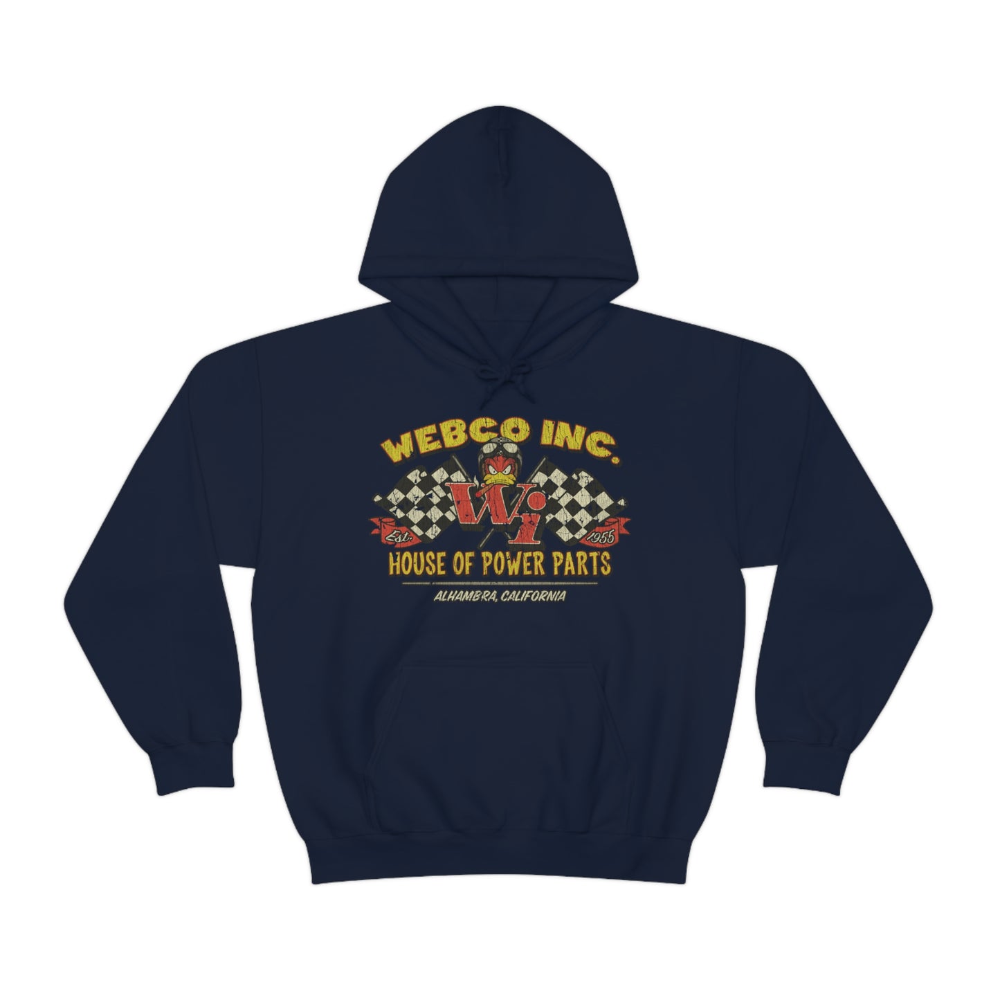 Webco Inc. House of Power 1955 Vintage Men's Hoodie