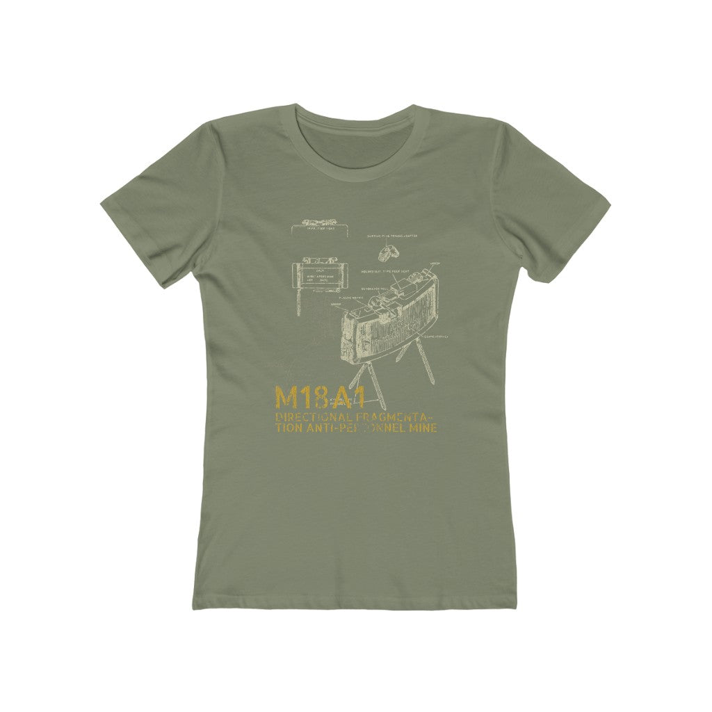 M18A1 Claymore Anti-Personnel Mine 1960 Vintage Women's T-Shirt