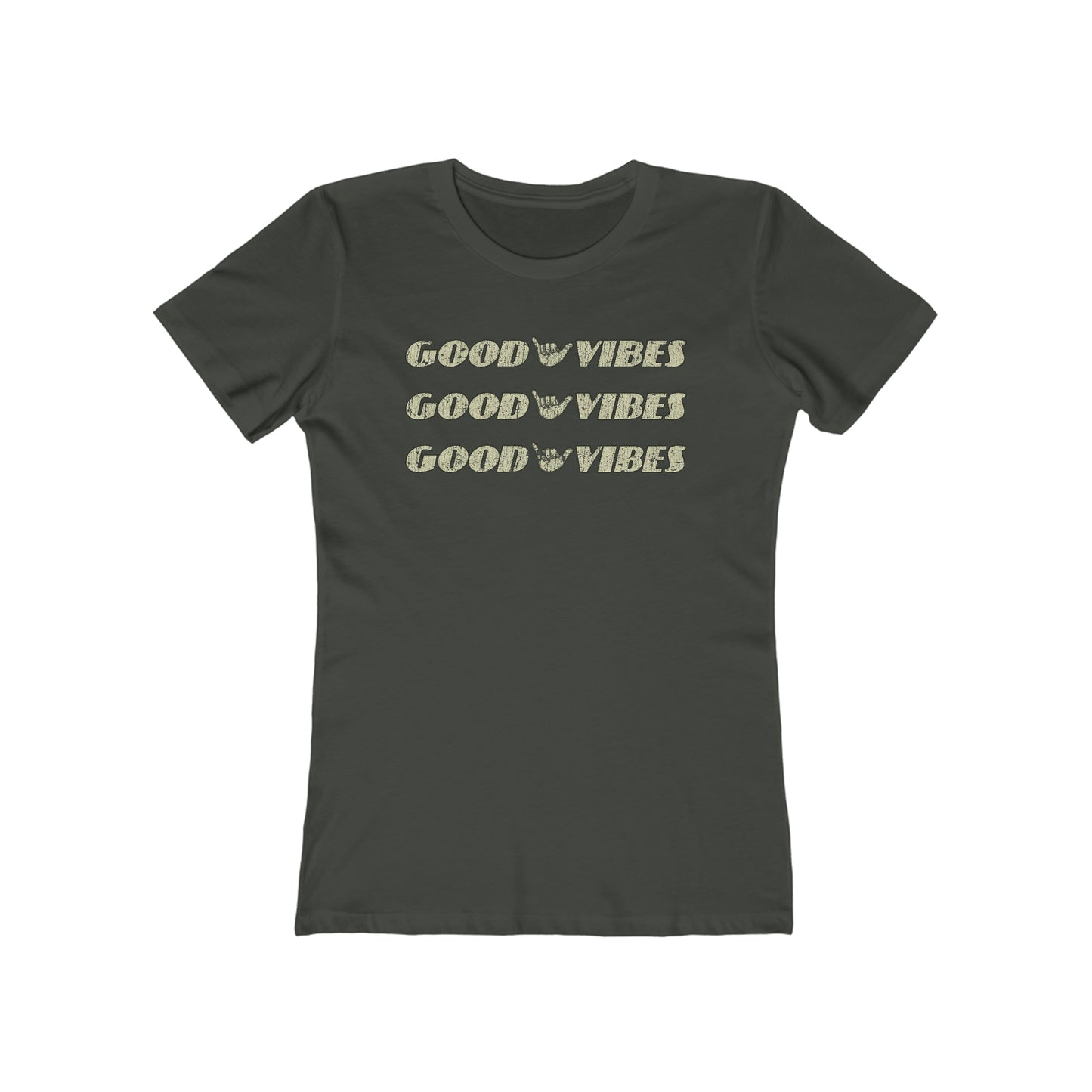 Triple Good Vibes 2021 Vintage Women's T-Shirt