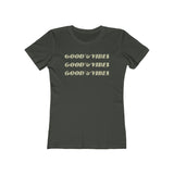 Triple Good Vibes 2021 Vintage Women's T-Shirt