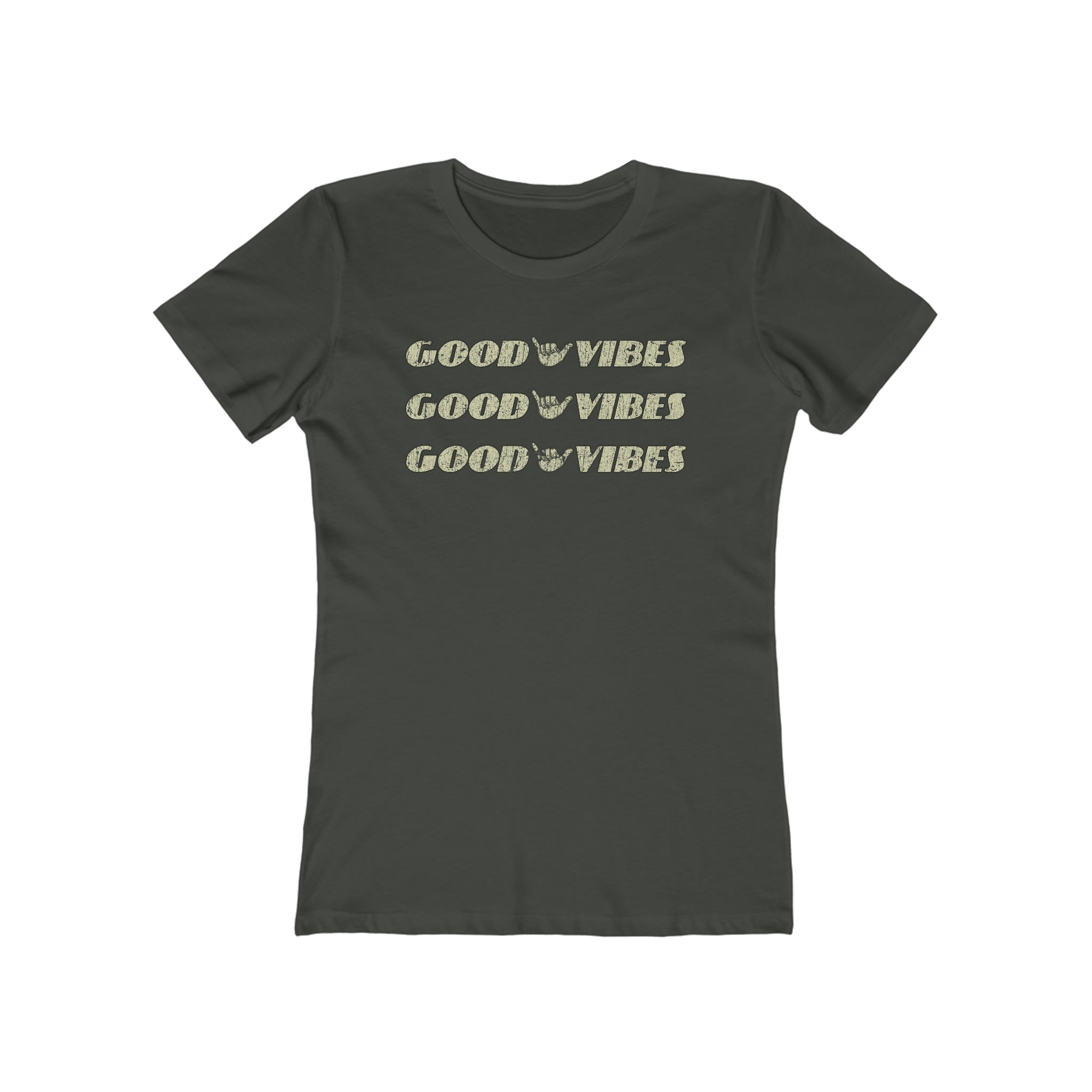 Triple Good Vibes 2021 Vintage Women's T-Shirt