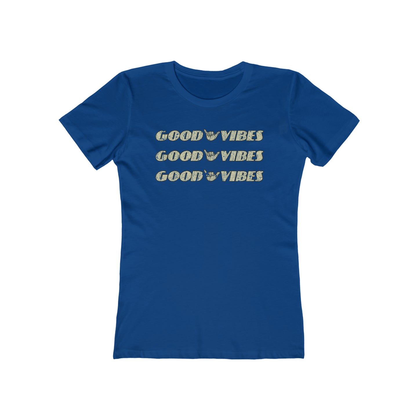 Triple Good Vibes 2021 Vintage Women's T-Shirt