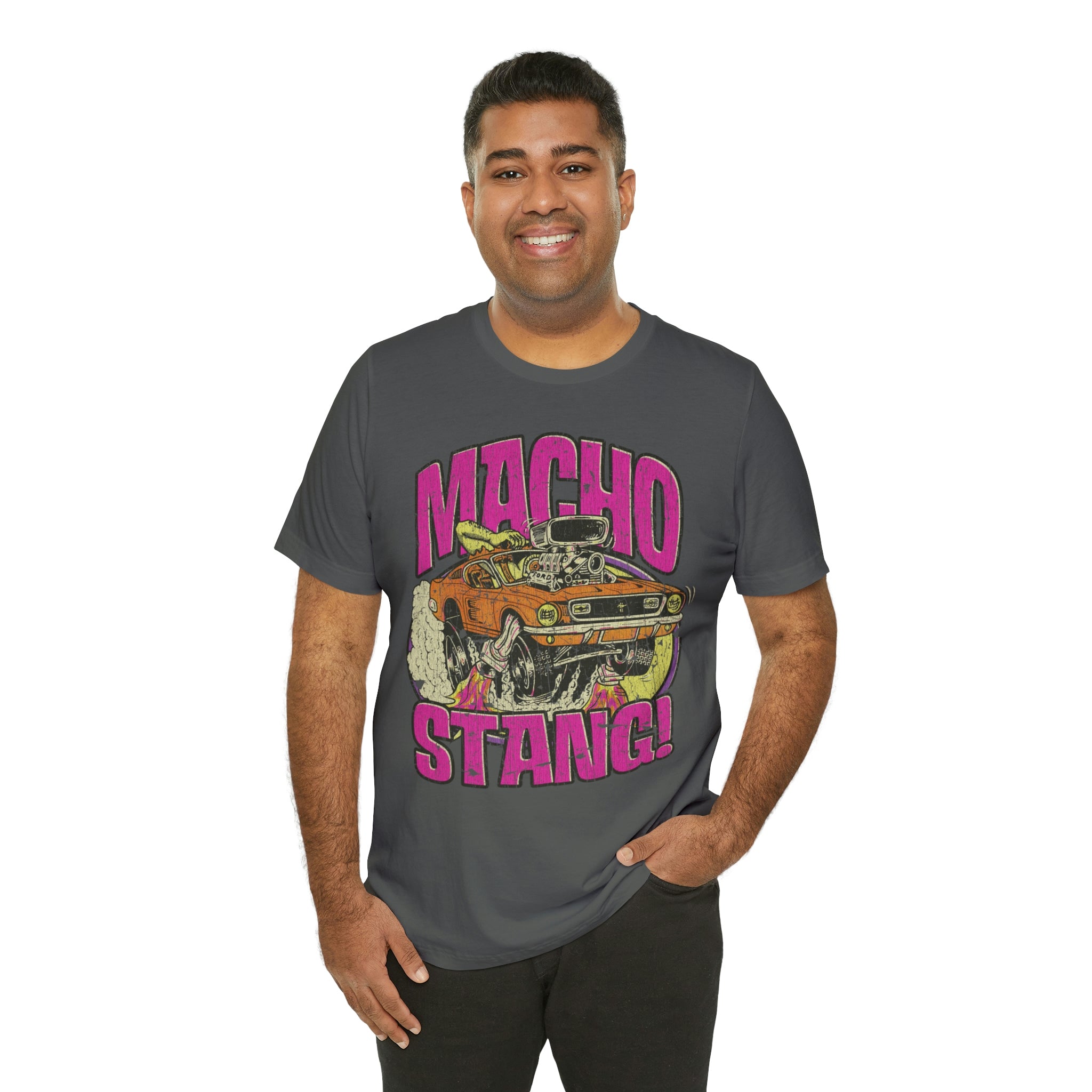 Macho Stang 1967 Vintage Men's T-Shirt