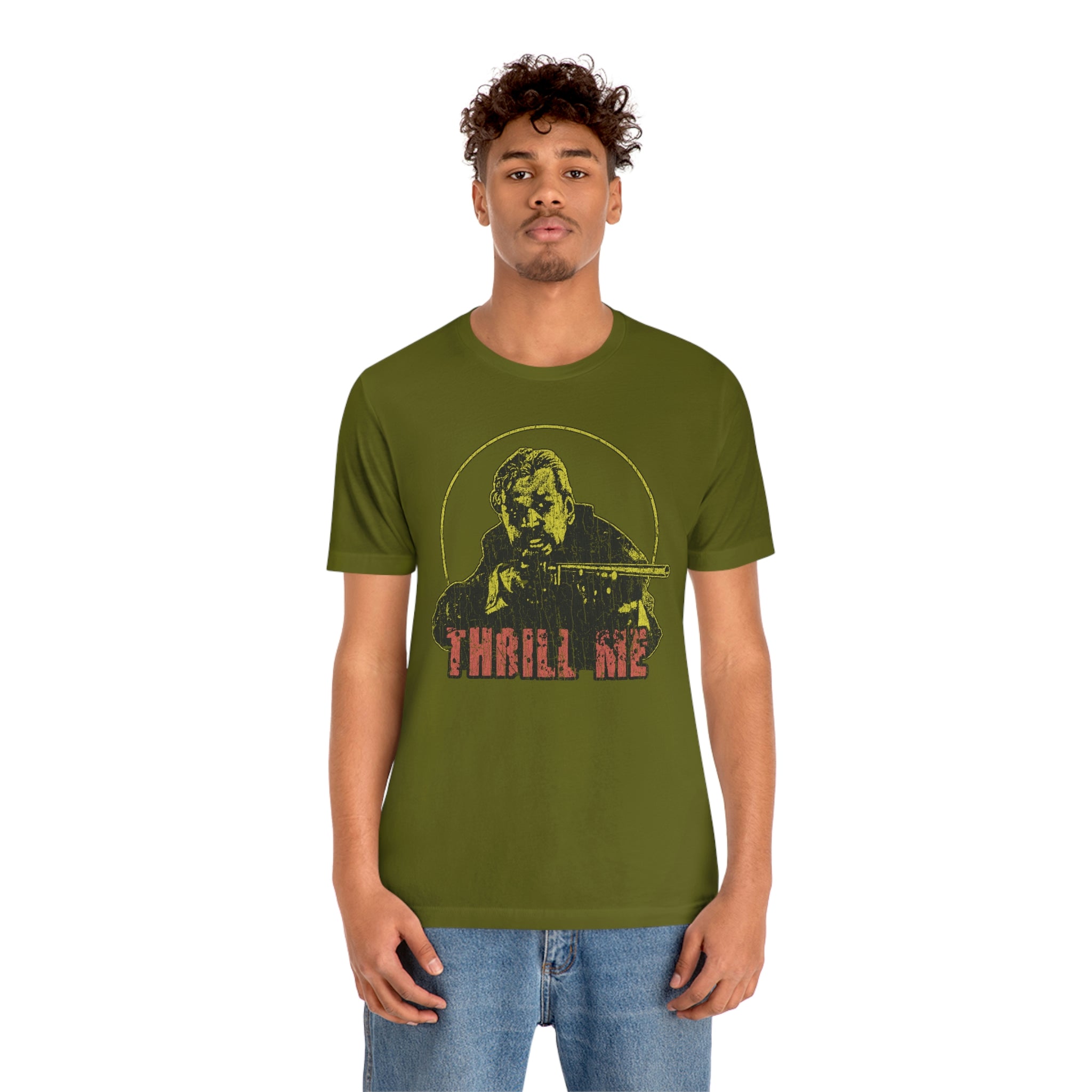 Night of the Creeps Thrill Me 1986 Vintage Men's T-Shirt
