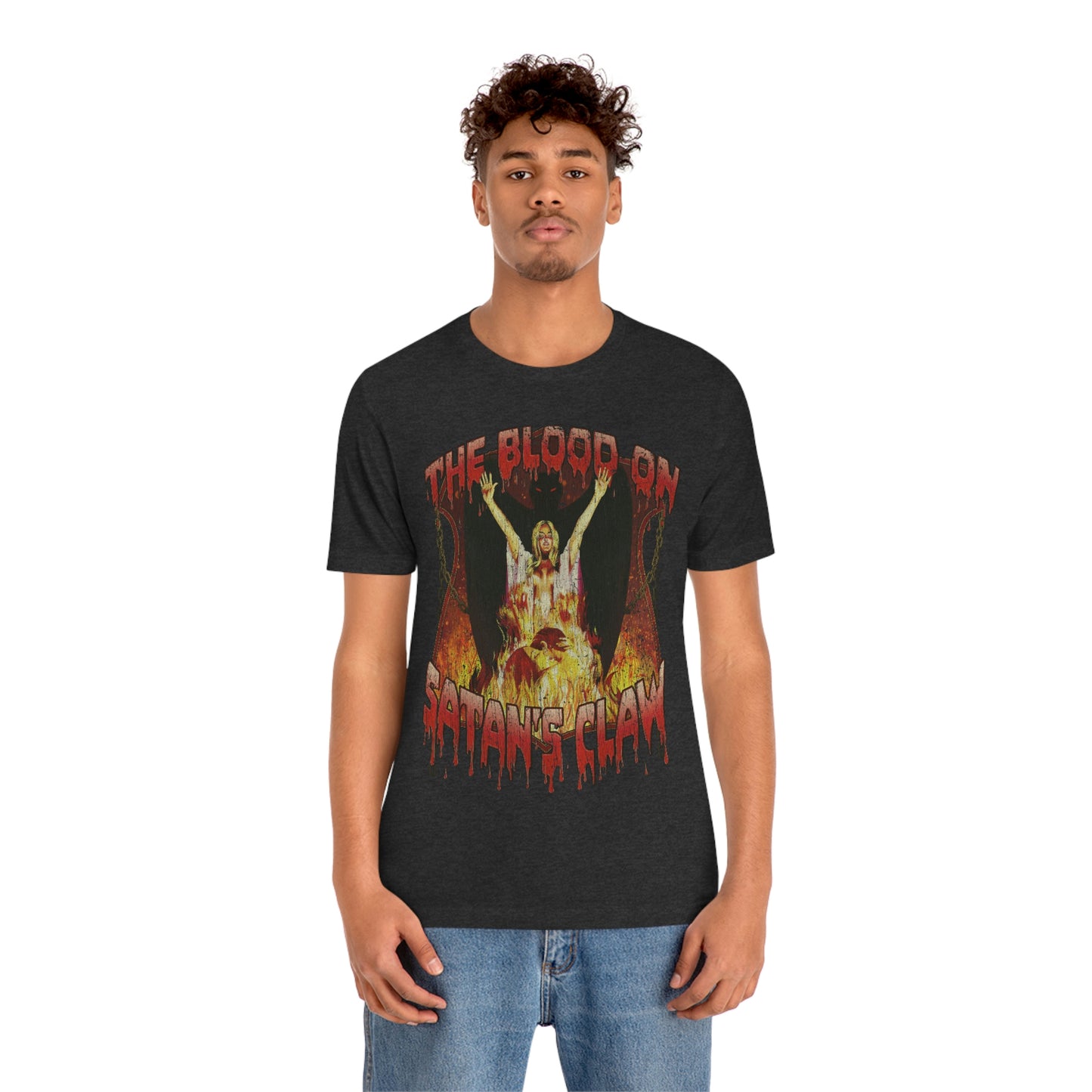 The Blood on Satan's Claw 1971 Vintage Men's T-Shirt