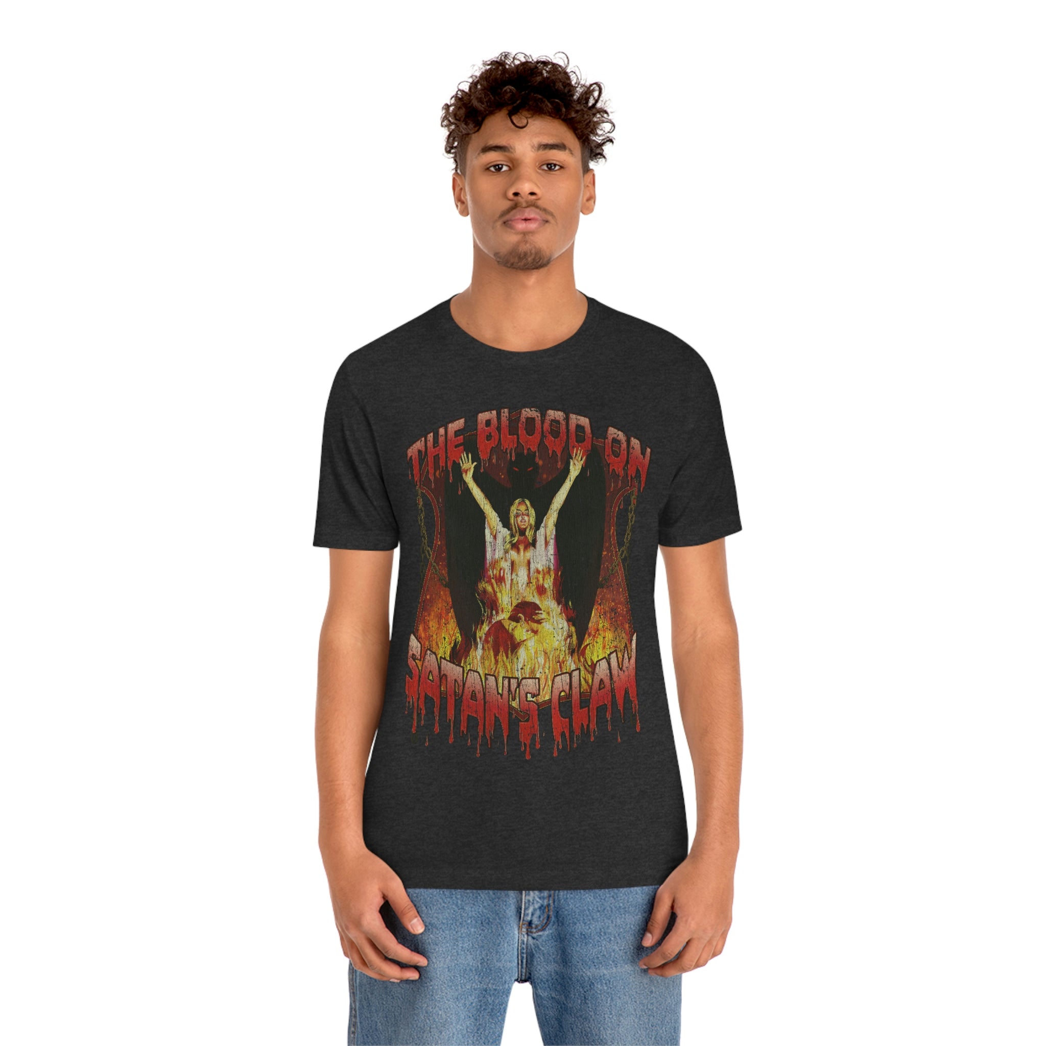 The Blood on Satan's Claw 1971 Vintage Men's T-Shirt