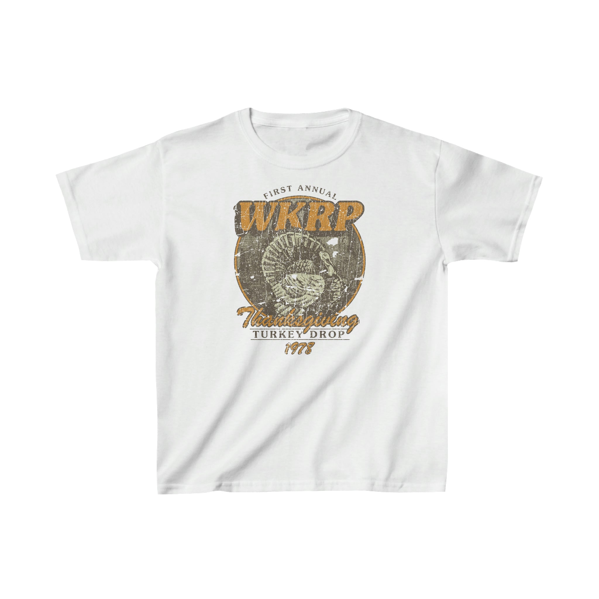 WKRP Turkey Drop 1978 Vintage Kid's T-Shirt