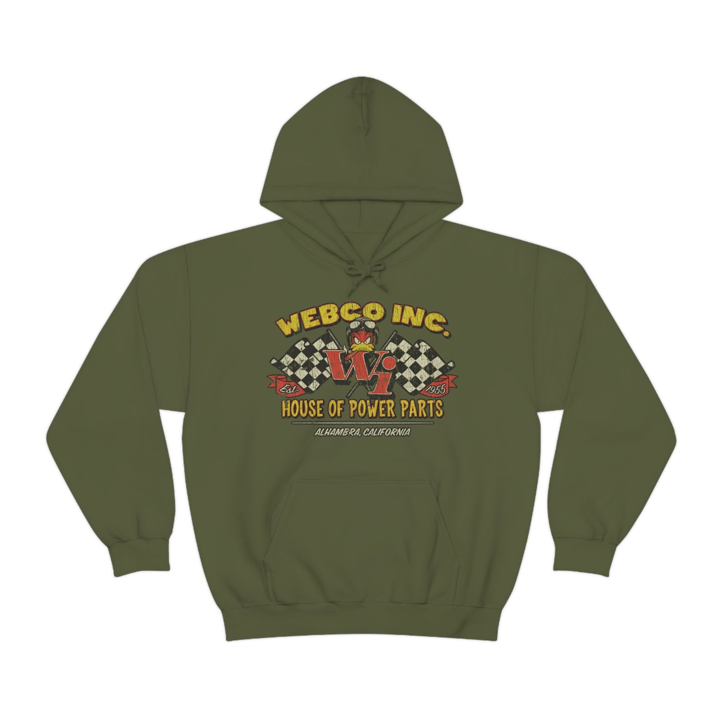 Webco Inc. House of Power 1955 Vintage Men's Hoodie