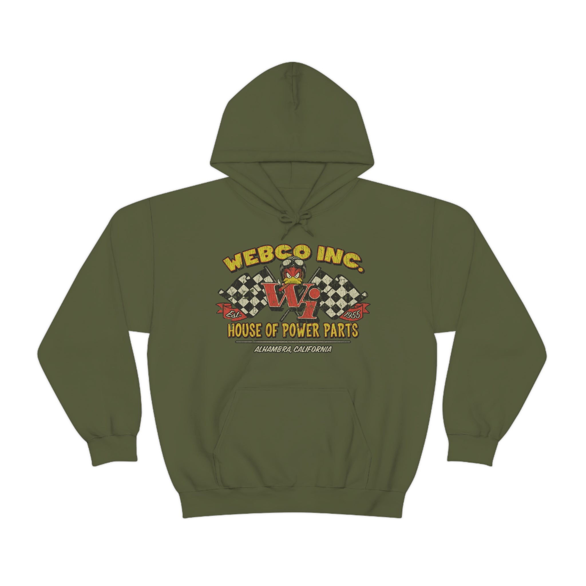 Webco Inc. House of Power 1955 Vintage Men's Hoodie