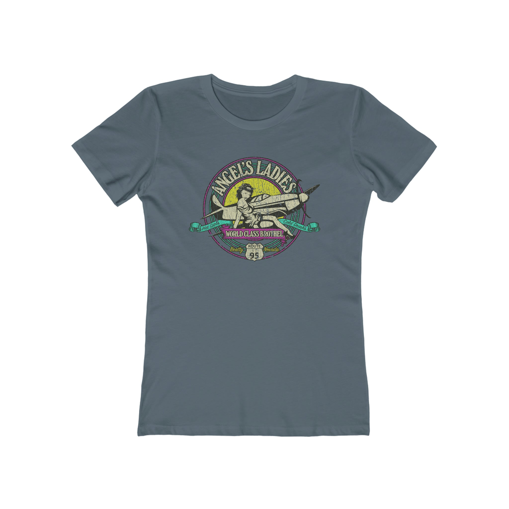 Angel’s Ladies Brothel 1997 Vintage Women's T-Shirt