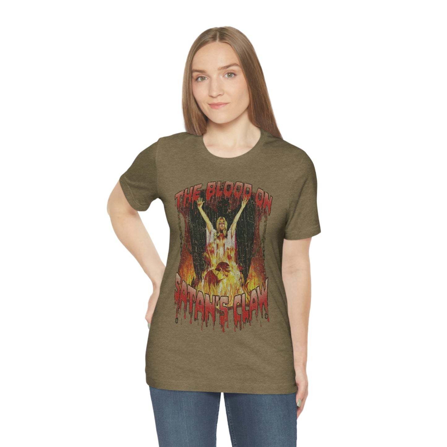 The Blood on Satan's Claw 1971 Vintage Men's T-Shirt