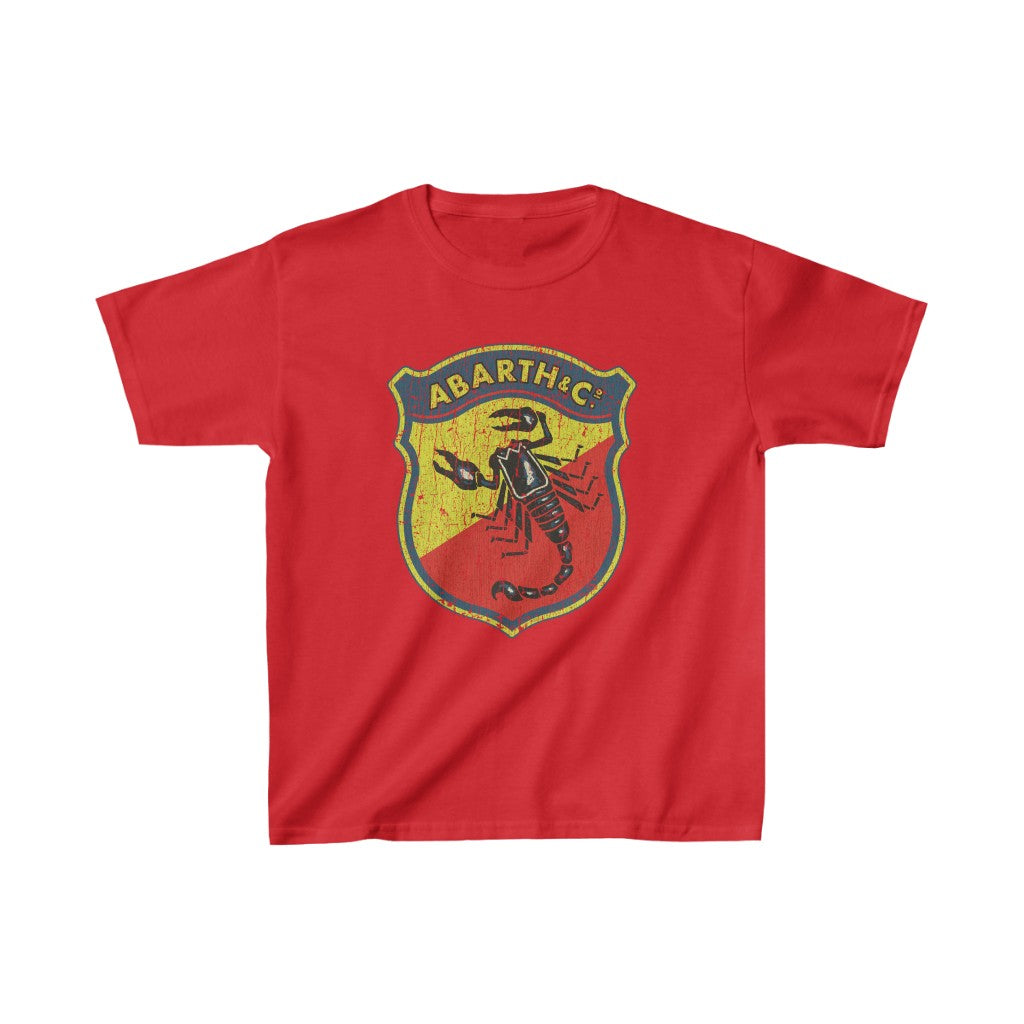 Abarth & Co. Shield 1954 Vintage Kid's T-Shirt
