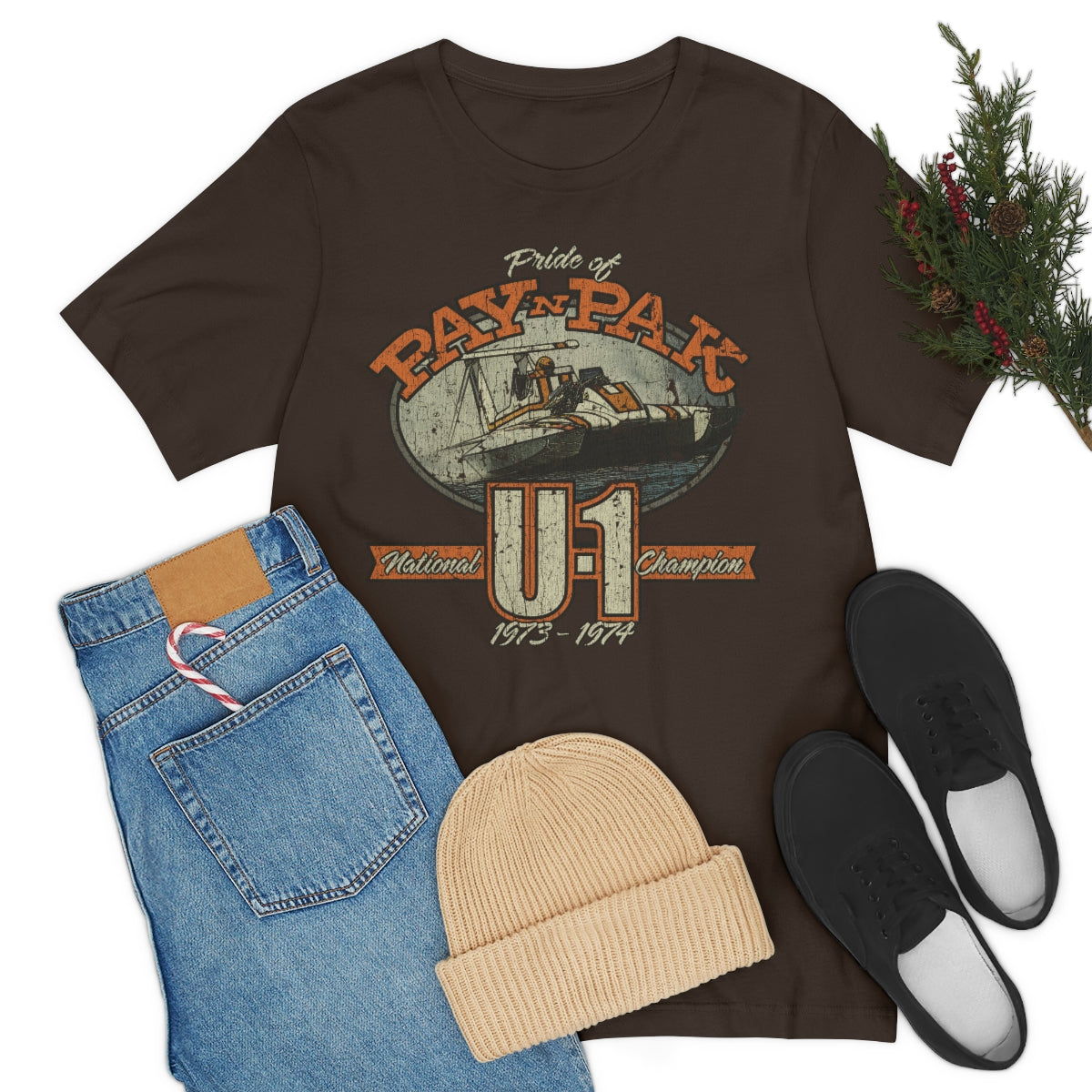 Pay 'N Pack U-1 1973 Vintage Men's T-Shirt