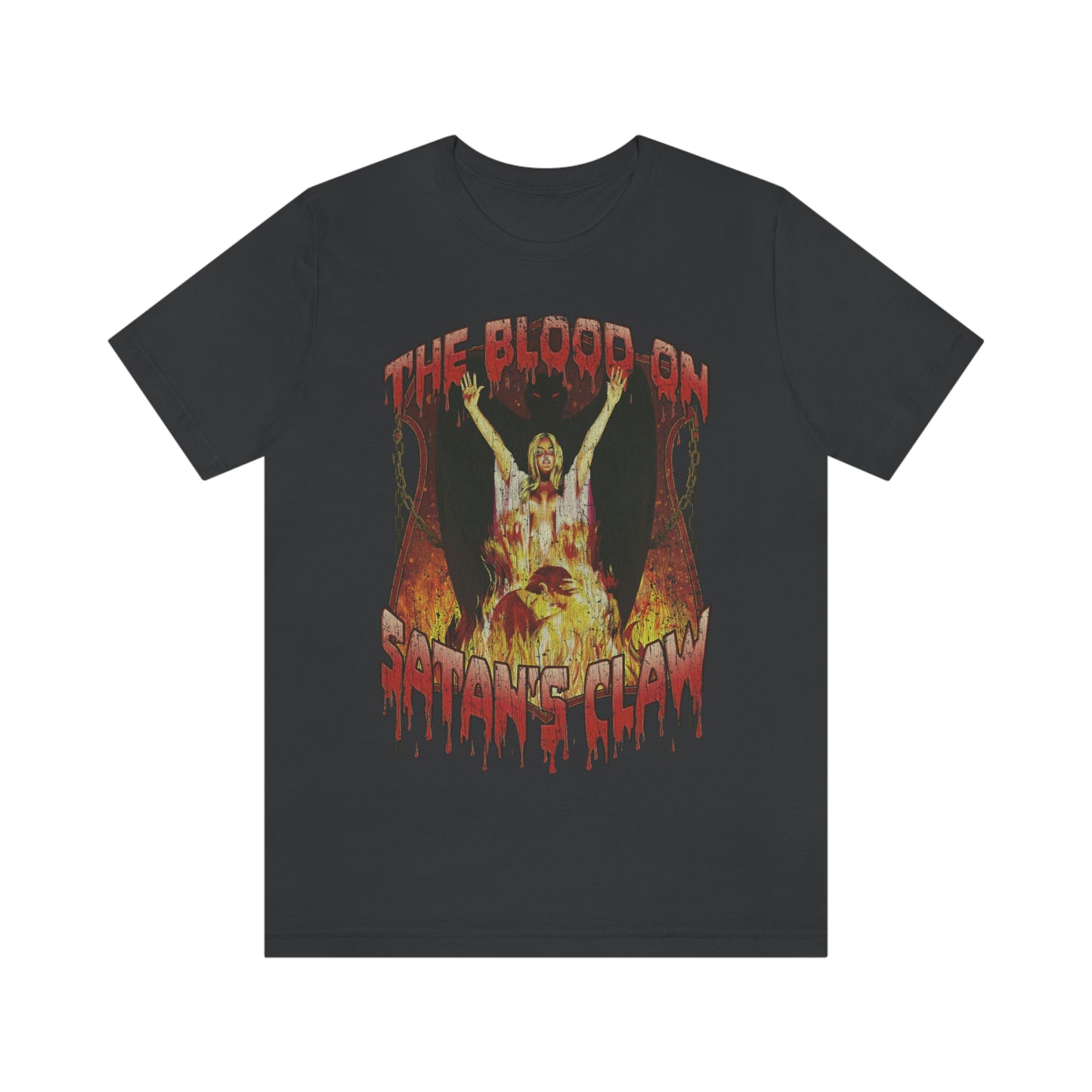 The Blood on Satan's Claw 1971 Vintage Men's T-Shirt