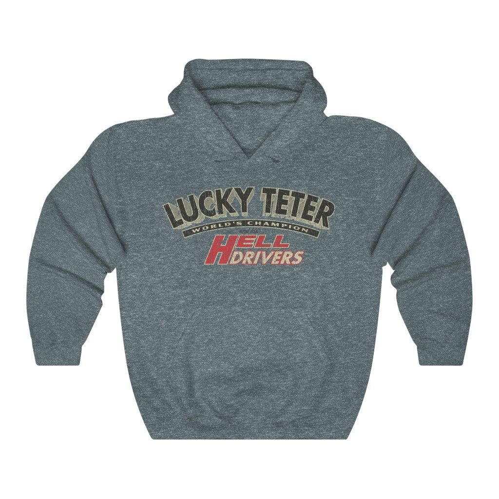 Lucky Teter and His Hell Drivers 1936 Vintage Men's Hoodie