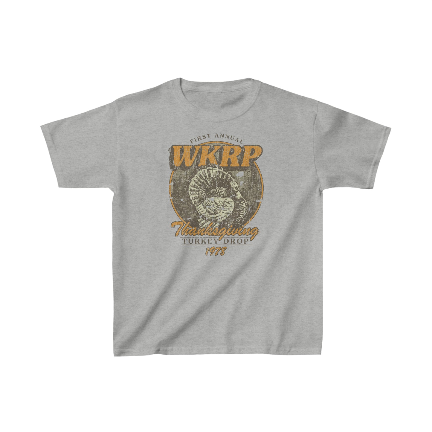 WKRP Turkey Drop 1978 Vintage Kid's T-Shirt