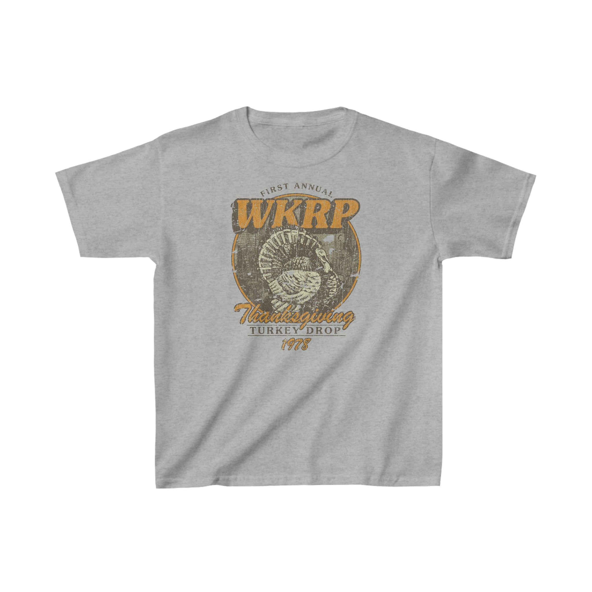 WKRP Turkey Drop 1978 Vintage Kid's T-Shirt