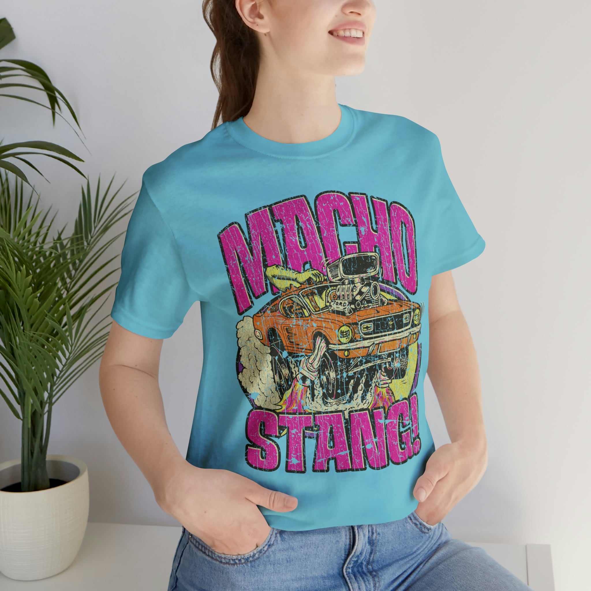 Macho Stang 1967 Vintage Men's T-Shirt
