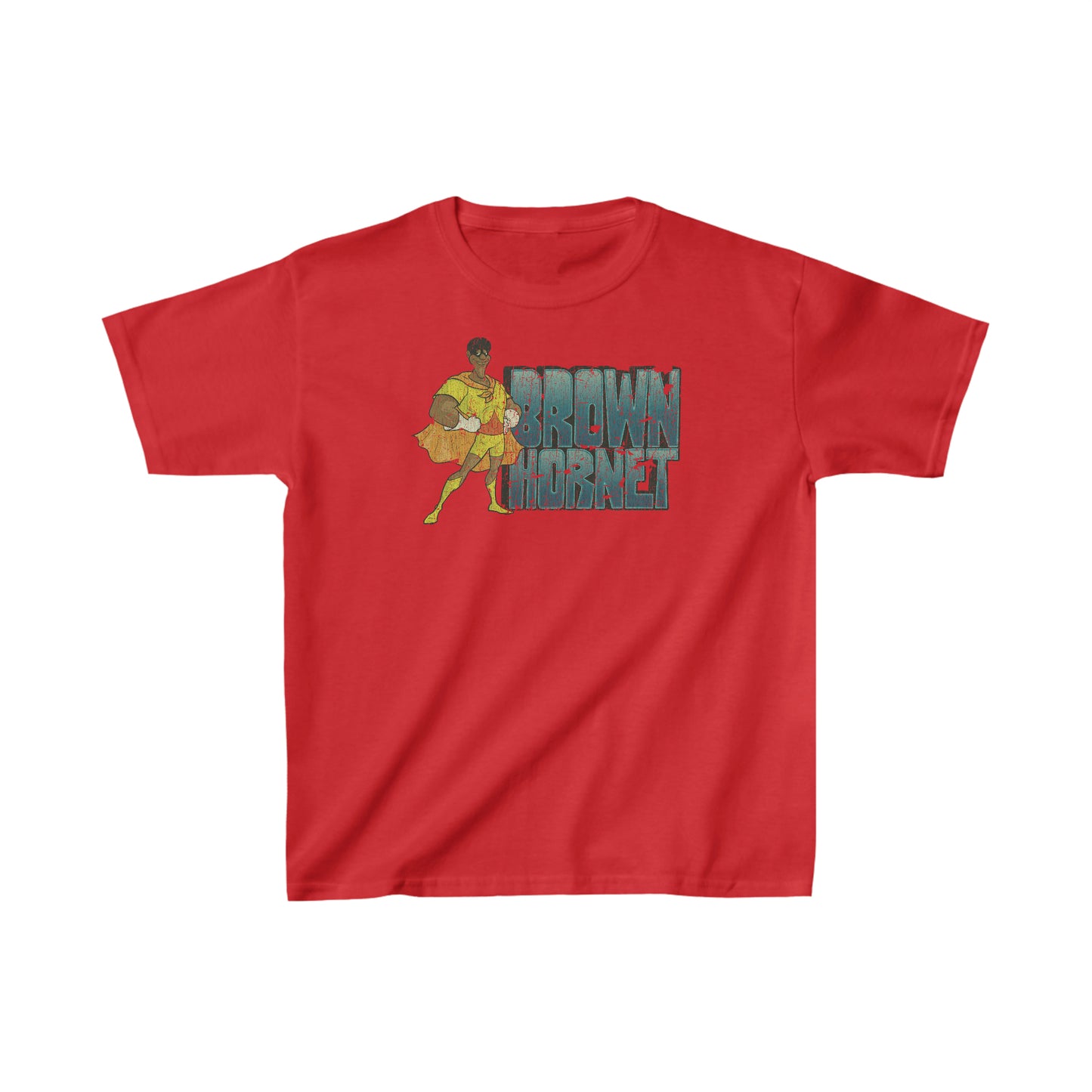 Brown Hornet 1979 Vintage Kid's T-Shirt