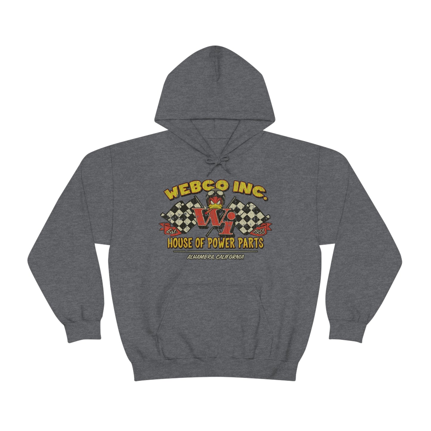 Webco Inc. House of Power 1955 Vintage Men's Hoodie