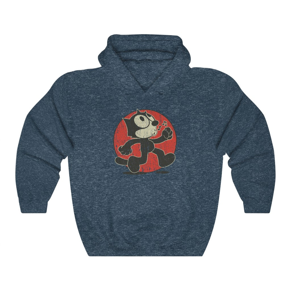 Felix The Cat Keep Walking 1919 Vintage Men's Hoodie