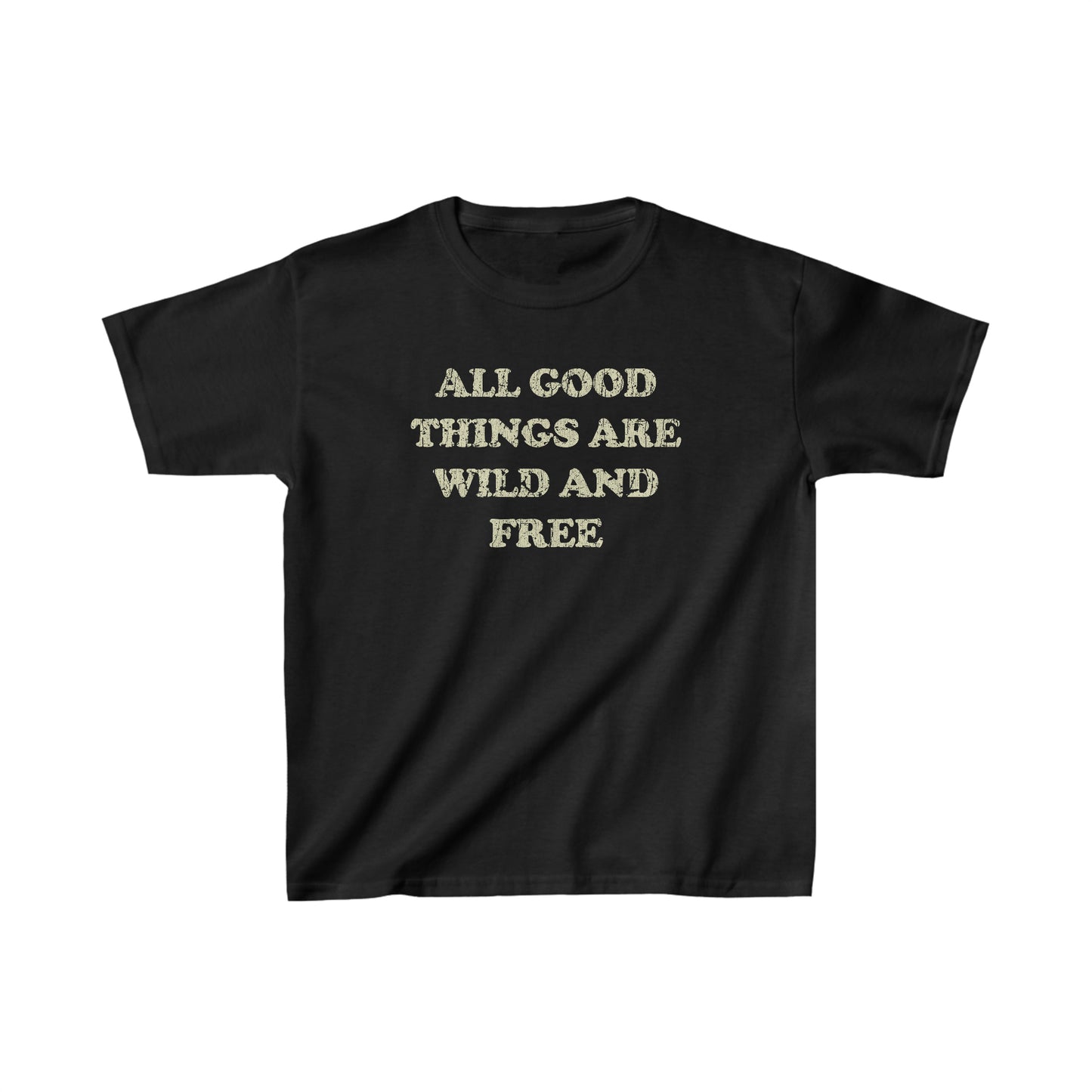 All Good Things Are Wild And Free 1851 Vintage Kid's T-Shirt