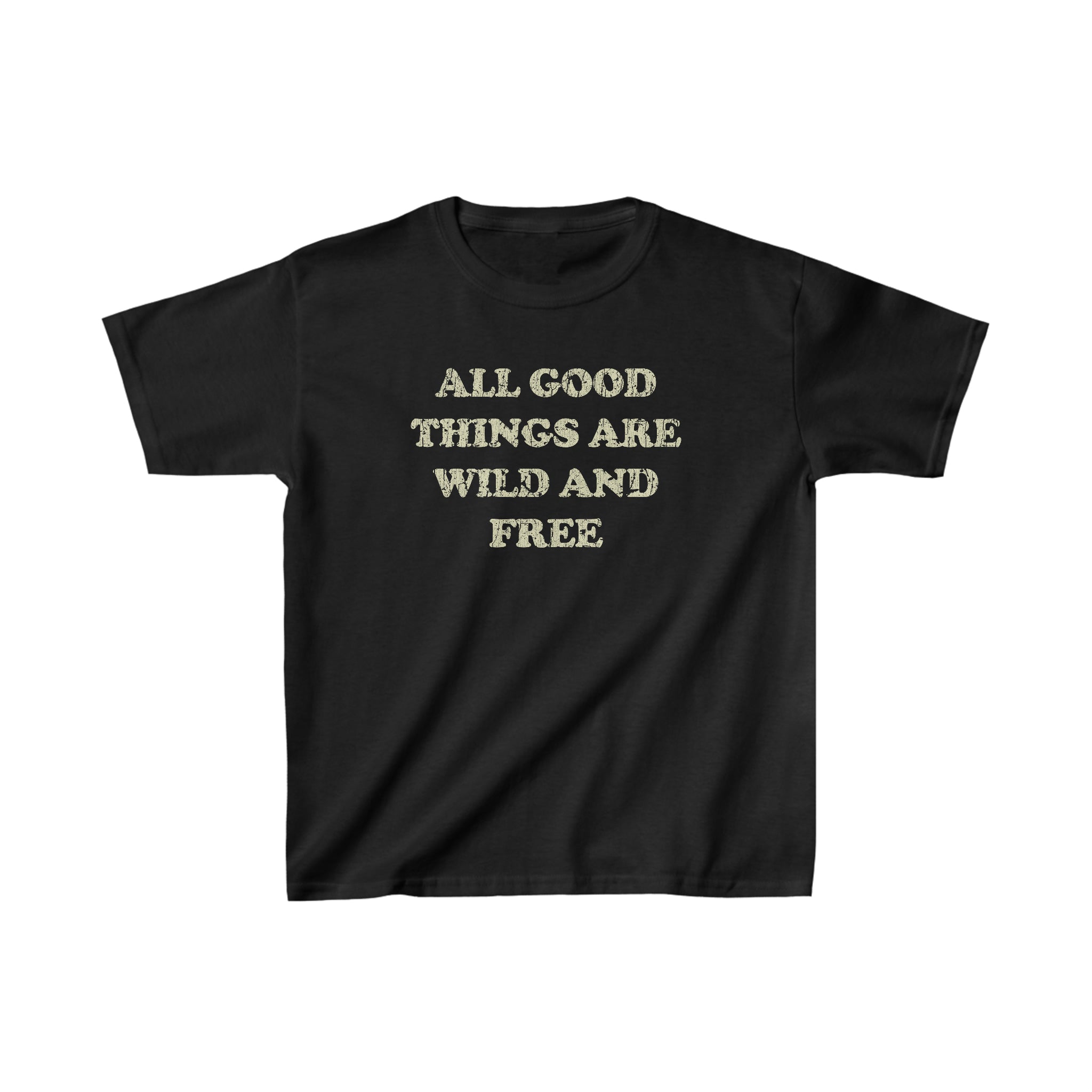 All Good Things Are Wild And Free 1851 Vintage Kid's T-Shirt