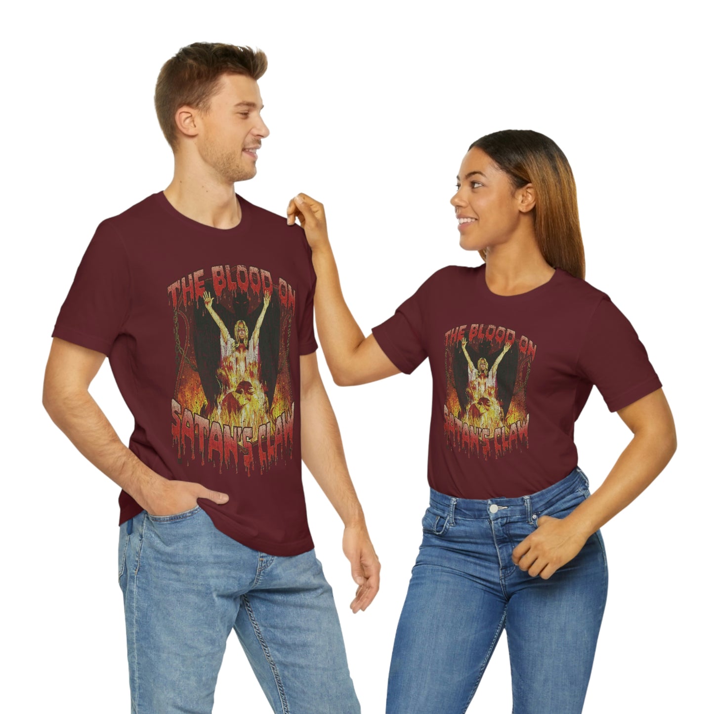 The Blood on Satan's Claw 1971 Vintage Men's T-Shirt