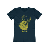 Bear + Deer = Beer 2010 Vintage Women's T-Shirt
