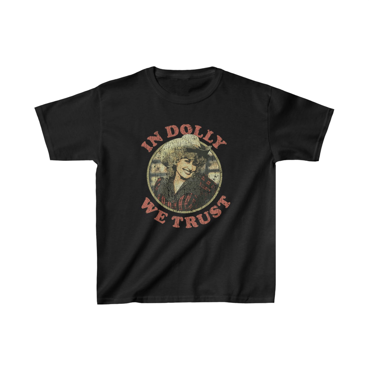 In Dolly We Trust 1984 Vintage Kid's T-Shirt