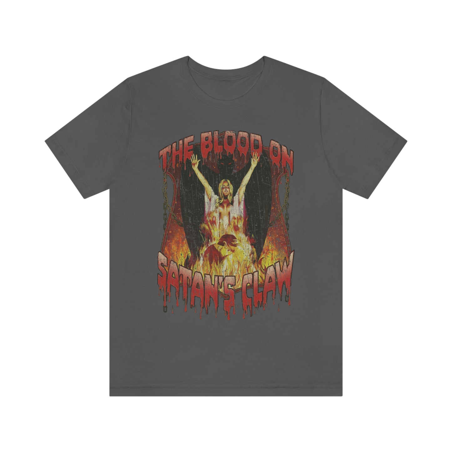 The Blood on Satan's Claw 1971 Vintage Men's T-Shirt