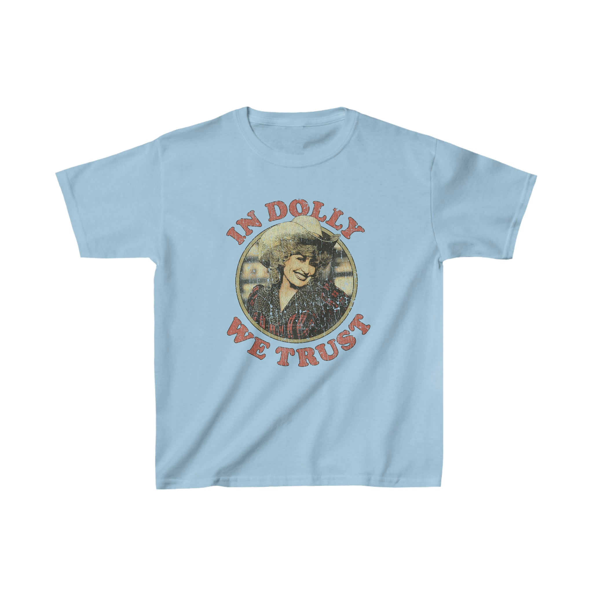 In Dolly We Trust 1984 Vintage Kid's T-Shirt