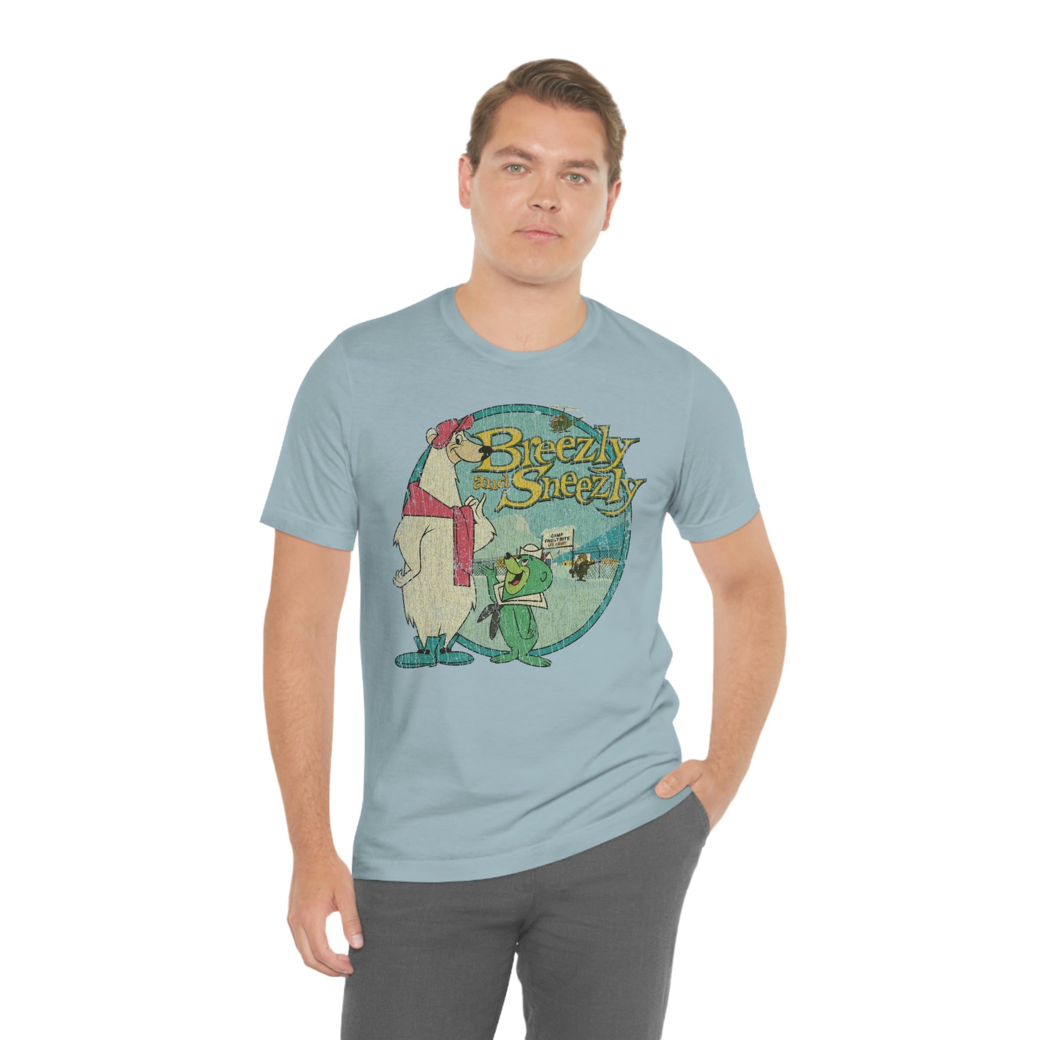 Breezly and Sneezly 1964 Vintage Men's T-Shirt