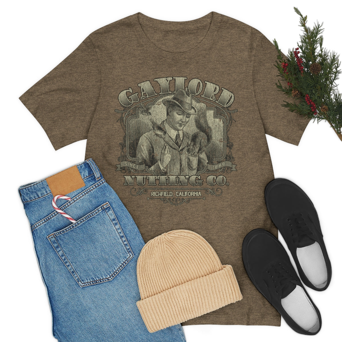 Gaylord Nutting Co. 1889 Vintage Men's T-Shirt