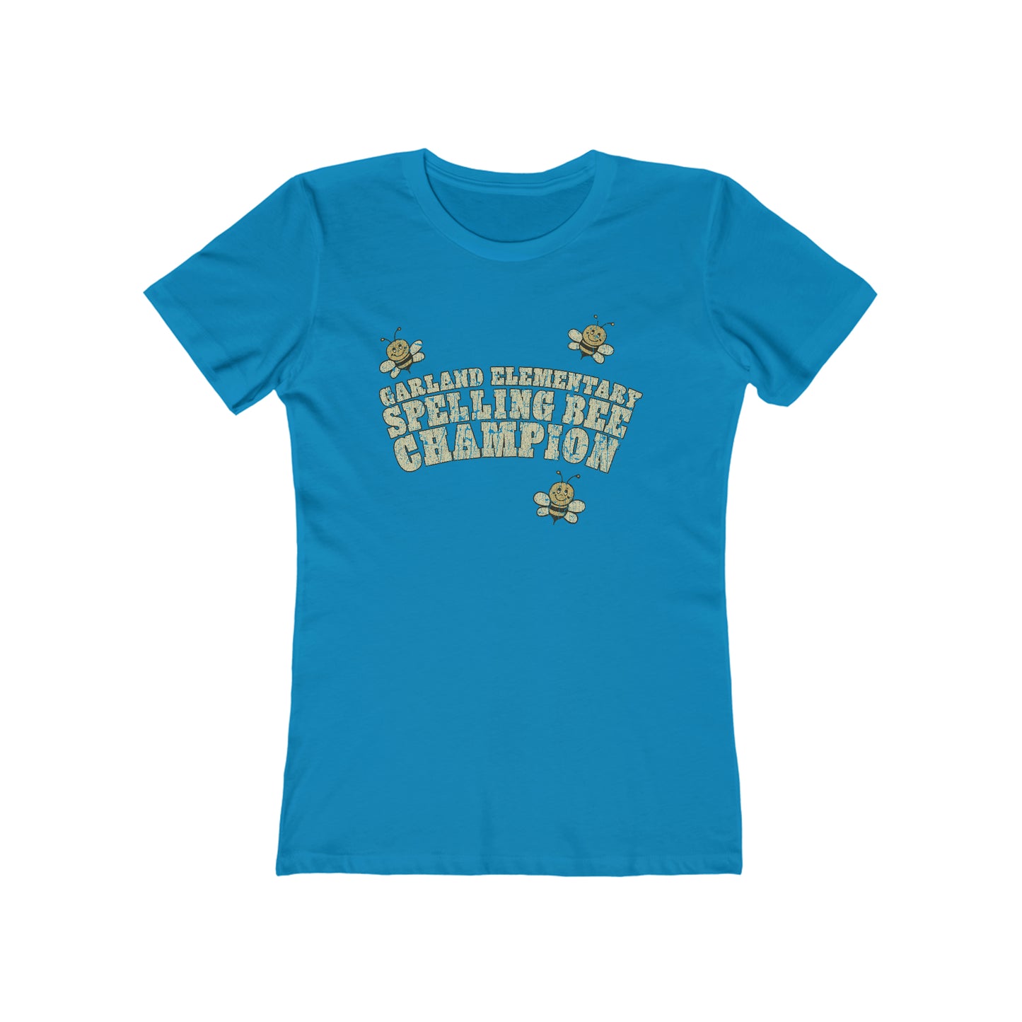 Garland Elementary Spelling Bee Champion 1973 Vintage Women's T-Shirt