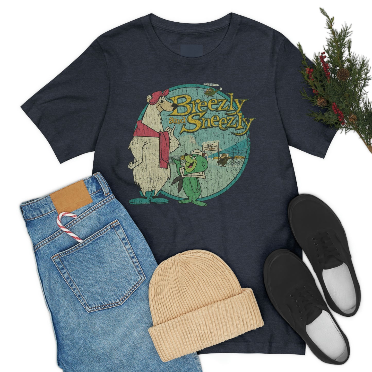 Breezly and Sneezly 1964 Vintage Men's T-Shirt