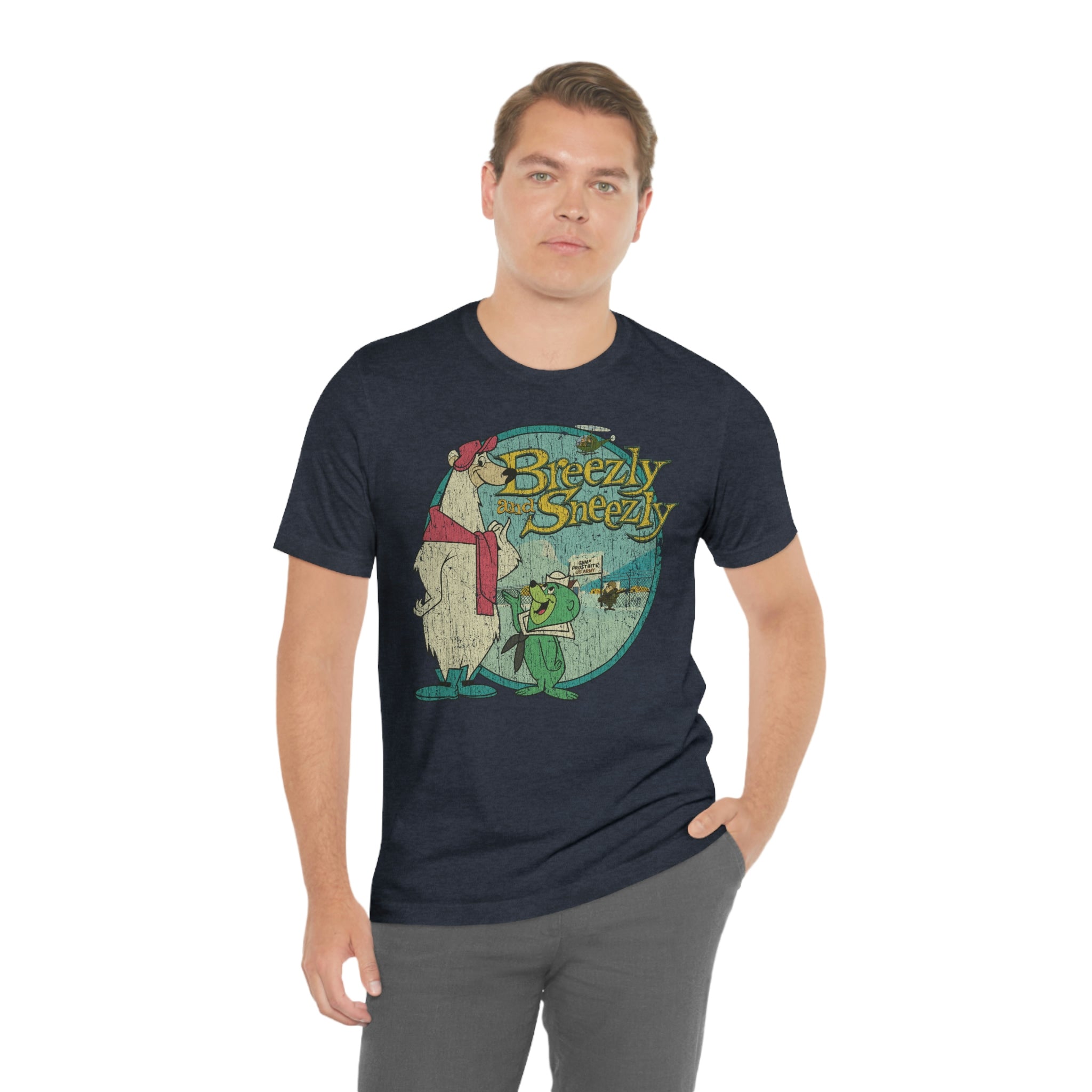 Breezly and Sneezly 1964 Vintage Men's T-Shirt