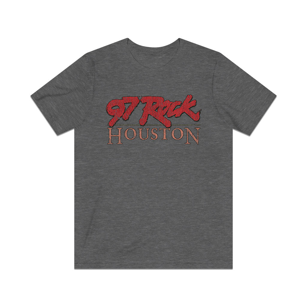 97 Rock Houston 1986 Vintage Men's T-Shirt