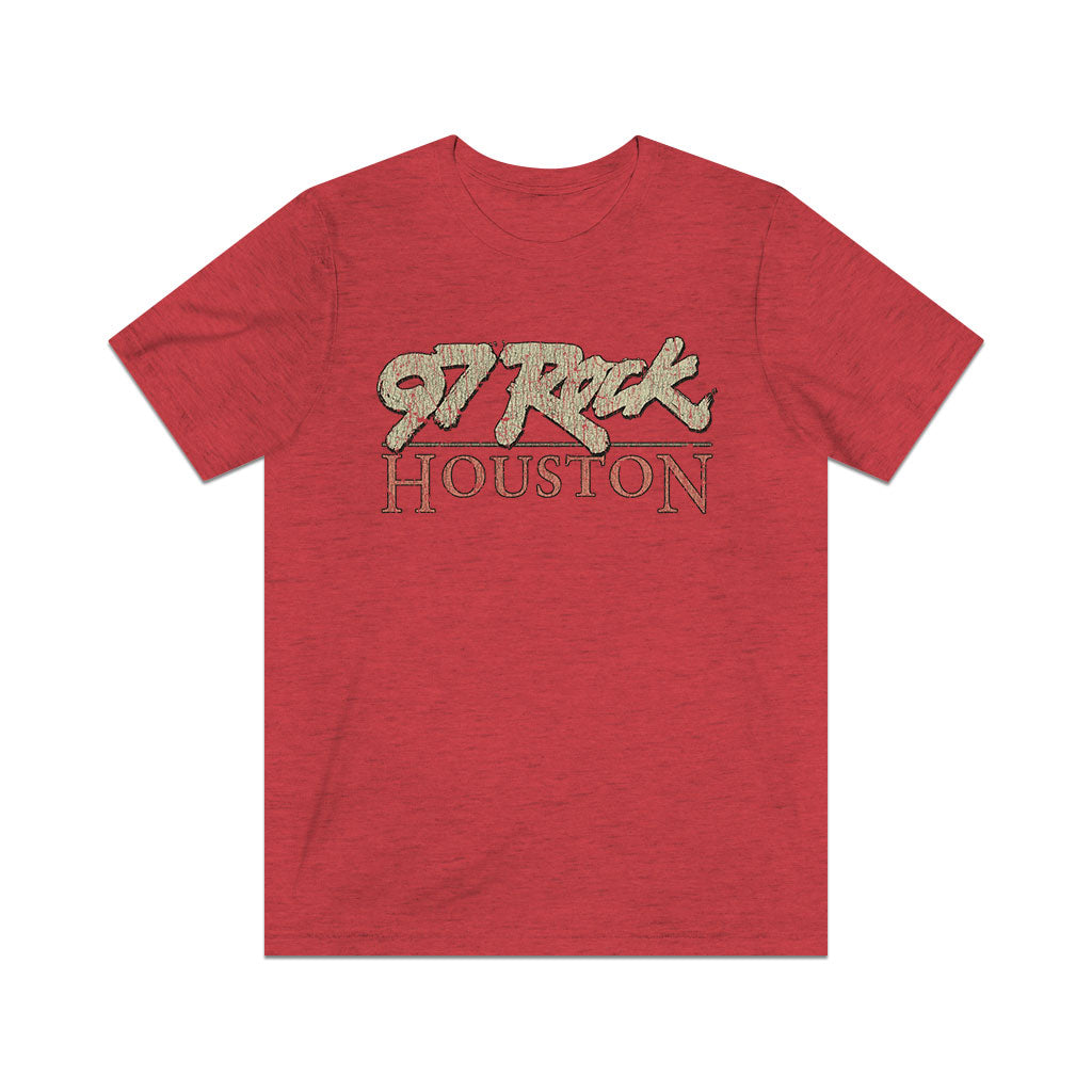 97 Rock Houston 1986 Vintage Men's T-Shirt
