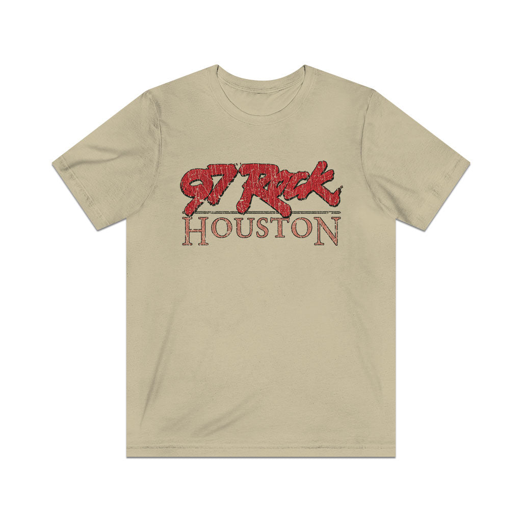 97 Rock Houston 1986 Vintage Men's T-Shirt