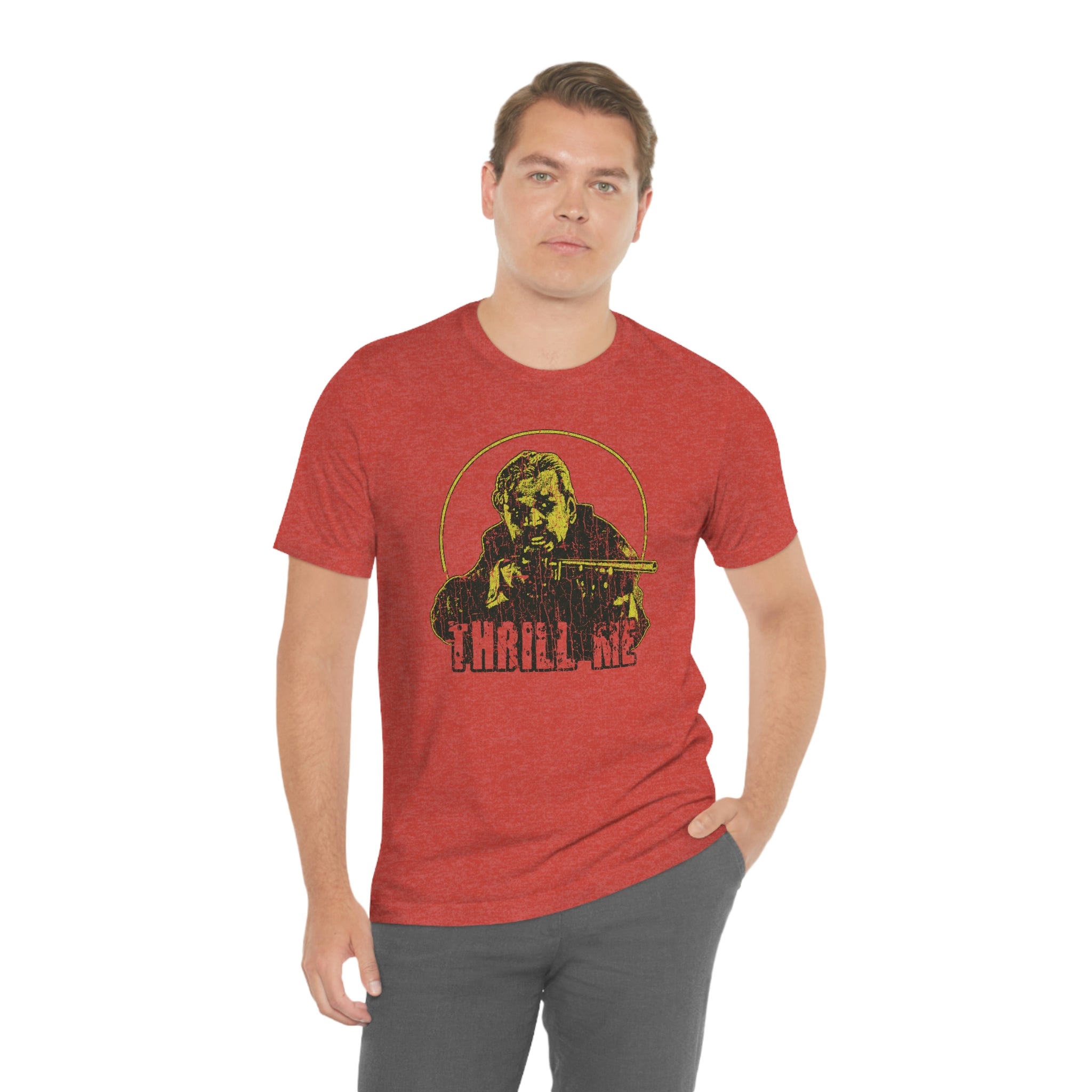 Night of the Creeps Thrill Me 1986 Vintage Men's T-Shirt