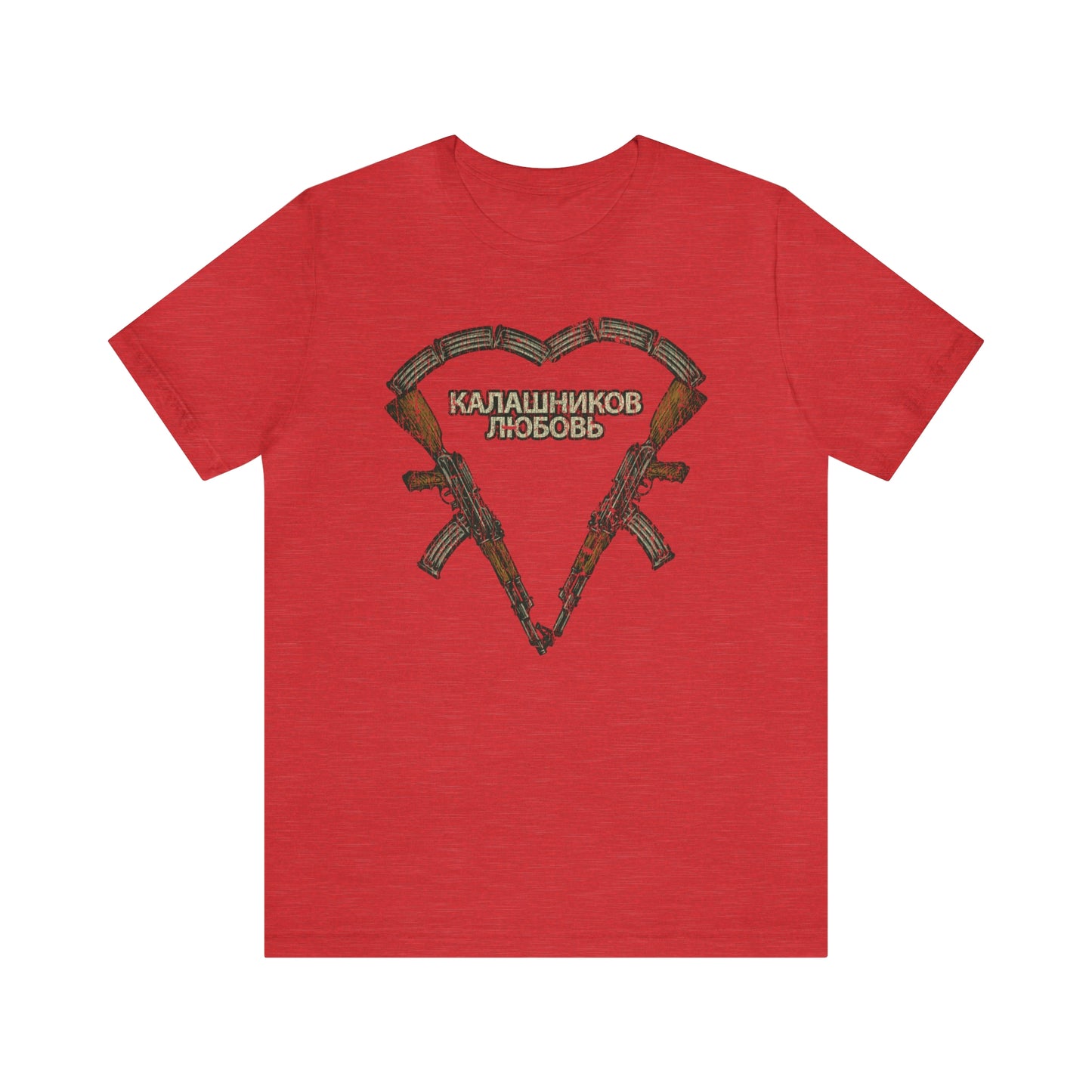 Kalashnikov Love 1947 Vintage Men’s T-Shirt