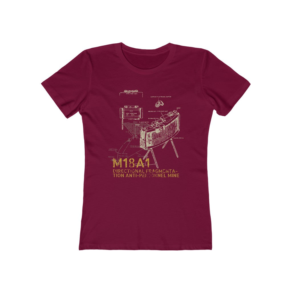 M18A1 Claymore Anti-Personnel Mine 1960 Vintage Women's T-Shirt