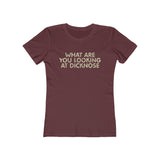 What Are You Looking At Dicknose 1985 Vintage Women's T-Shirt