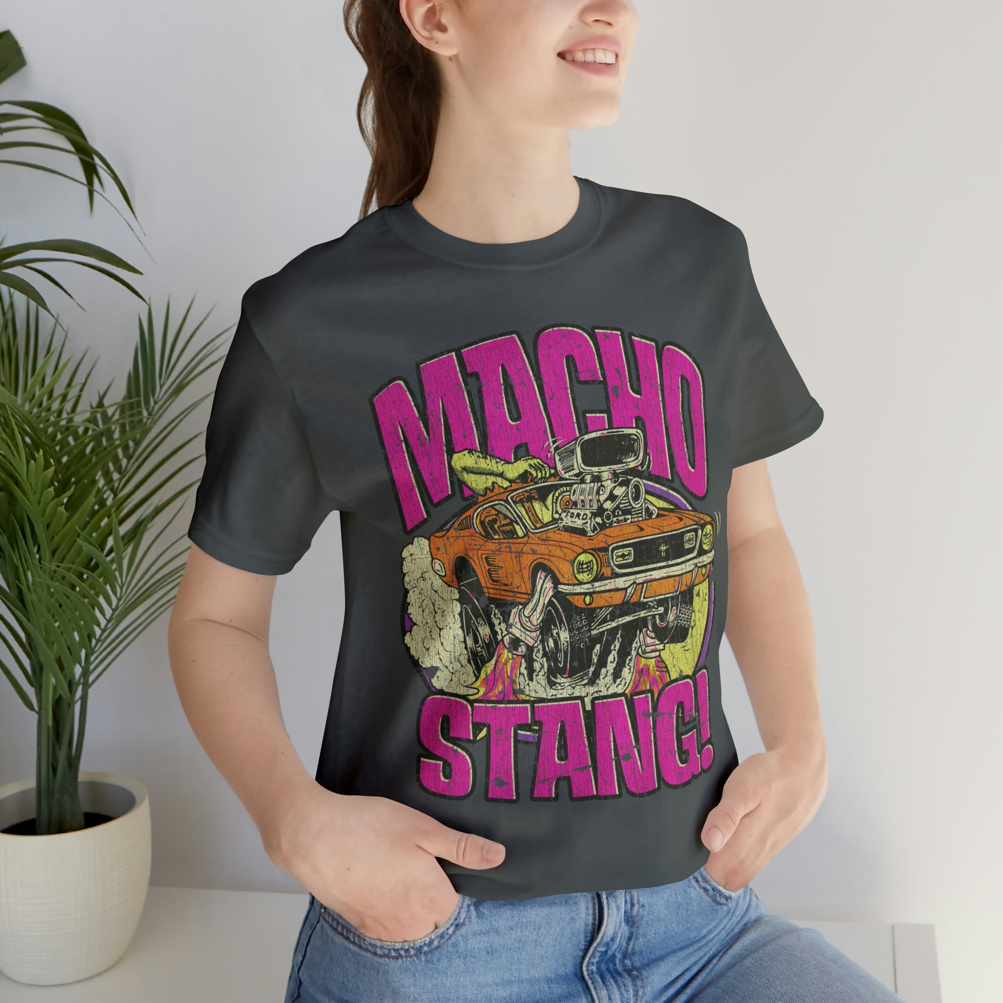 Macho Stang 1967 Vintage Men's T-Shirt