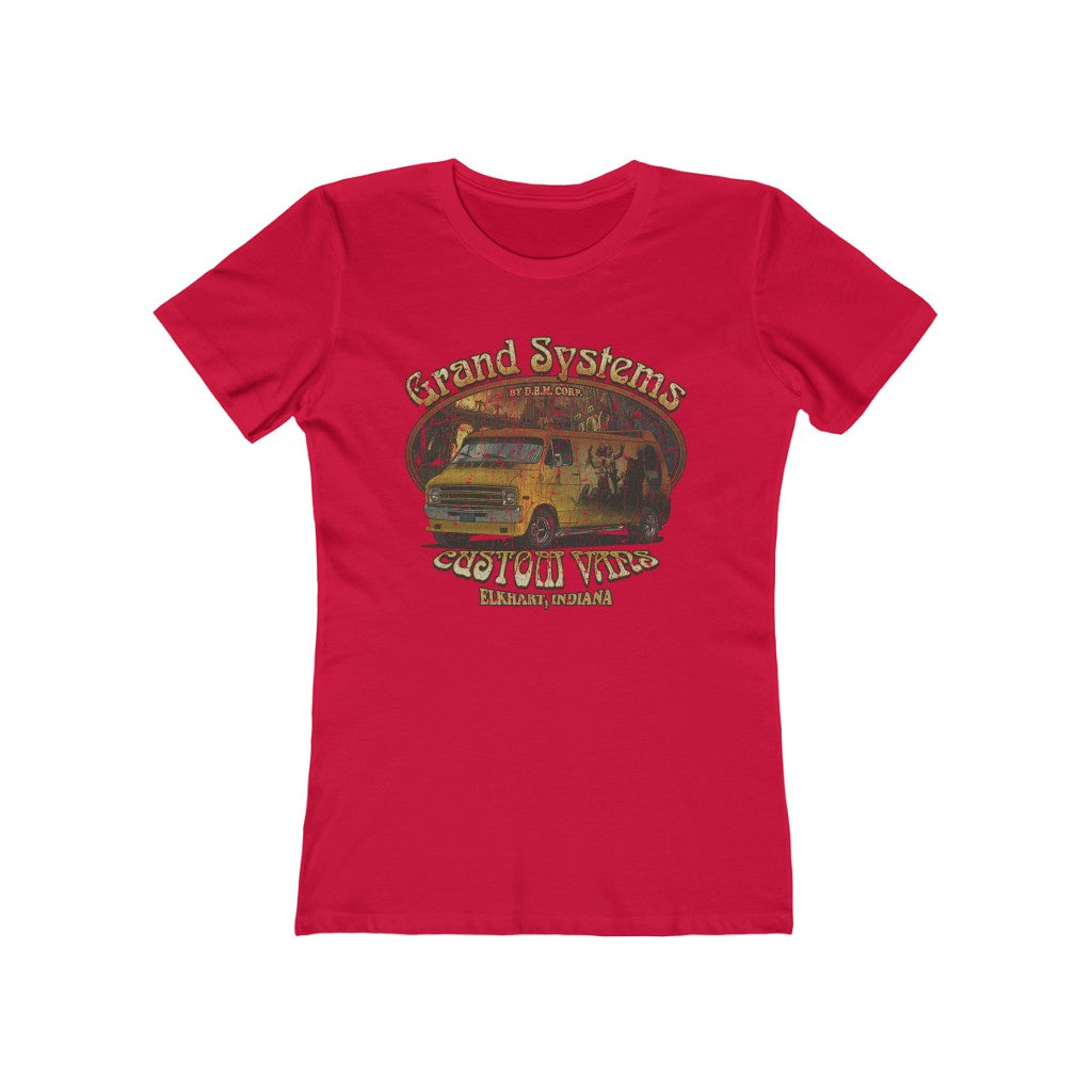 Grand Systems Custom Vans 1977 Women's T-Shirt