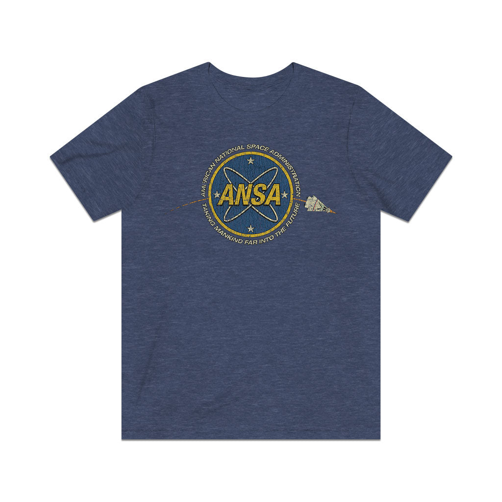 ANSA Into The Future 1968 Vintage Men's T-Shirt