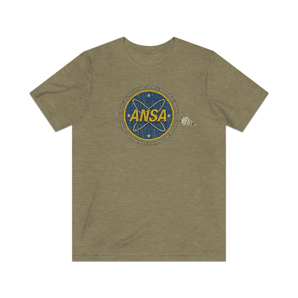 ANSA Into The Future 1968 Vintage Men's T-Shirt